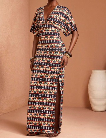 Rochie lunga SHEIN, mix culori