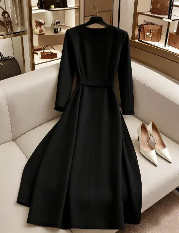 Rochie lunga SHEIN, negru