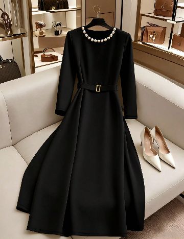 Rochie lunga SHEIN, negru