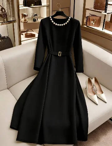 Rochie lunga SHEIN, negru