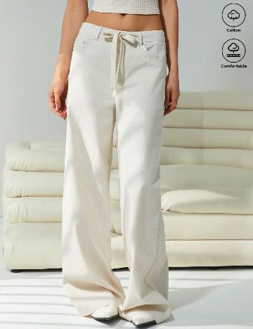 Pantaloni SHEIN, bej