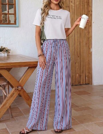 Pantaloni SHEIN, albastru