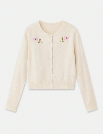 Cardigan SHEIN, crem