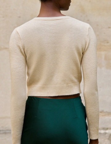 Cardigan SHEIN, crem