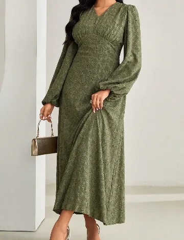 Rochie lunga SHEIN, verde