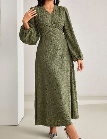 Rochie lunga SHEIN, verde