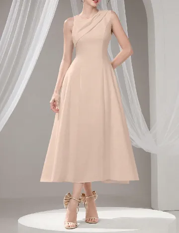 Rochie lunga SHEIN, crem