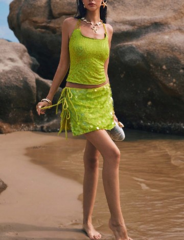 Top Poeselle, verde