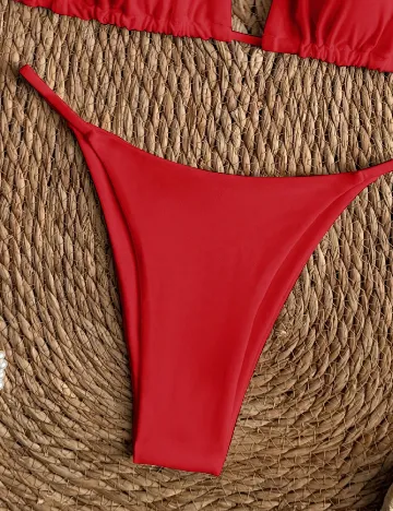 Costum de baie SHEIN, rosu