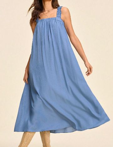Rochie lunga SHEIN, albastru