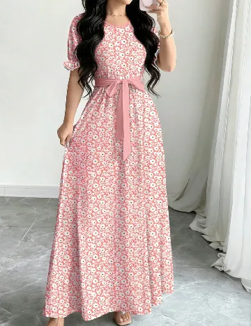 Rochie lunga SHEIN, roz