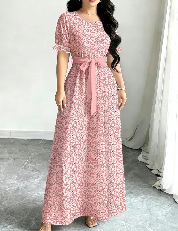 Rochie lunga SHEIN, roz