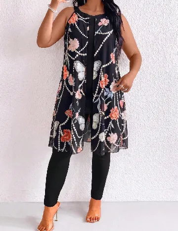 Compleu SHEIN CURVE, negru
