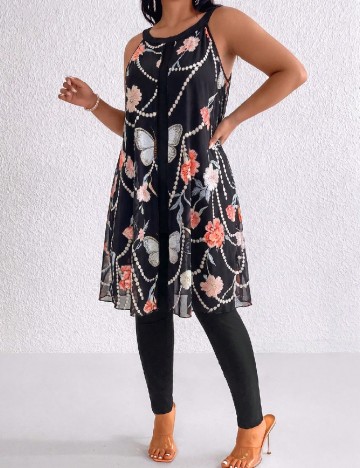 Compleu SHEIN CURVE, negru