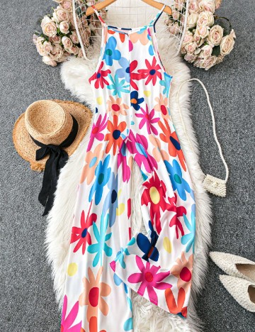 Salopeta SHEIN CURVE, mix culori