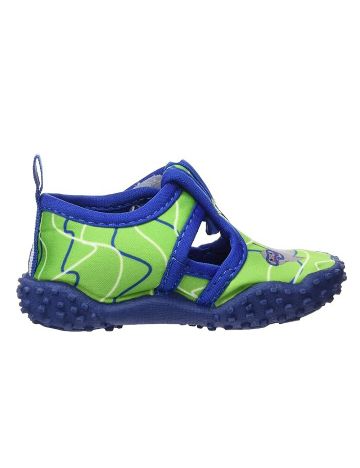 Papuci de plaja Playshoes, verde/albasstru