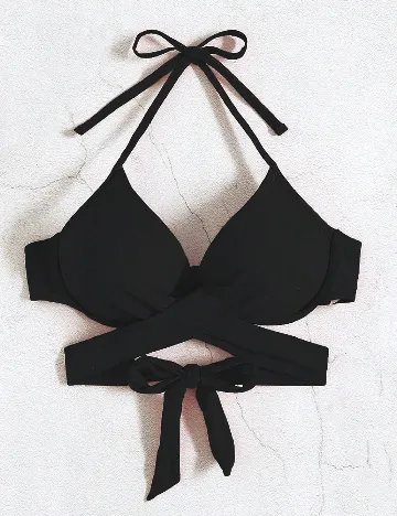 Sutien de baie SHEIN CURVE, negru