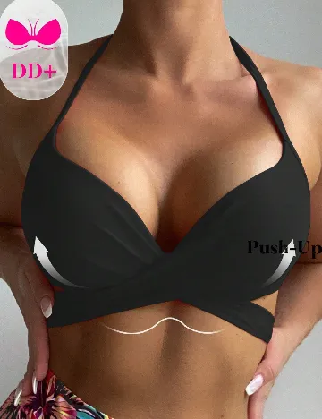 Sutien de baie SHEIN CURVE, negru