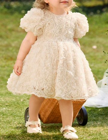 Rochie Shein Kids, crem
