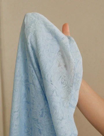 Rochie lunga Anewsta, albastru