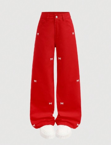 Blugi Shein Kids, rosu