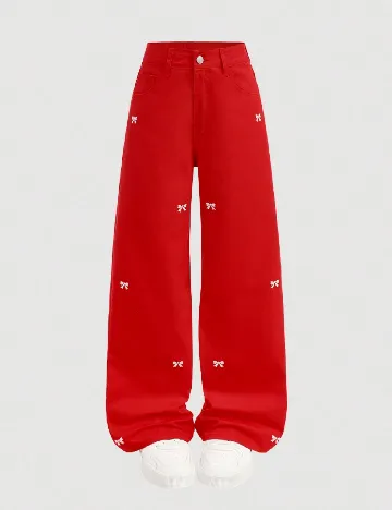 Blugi Shein Kids, rosu