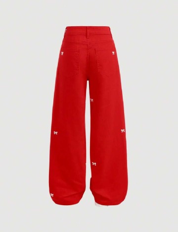 Blugi Shein Kids, rosu