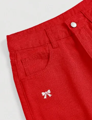 Blugi Shein Kids, rosu