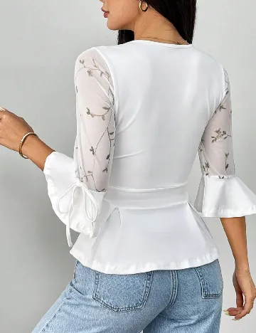 Bluza SHEIN, alb