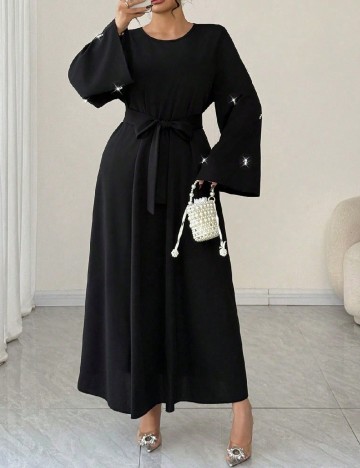 Rochie lunga SHEIN CURVE, negru