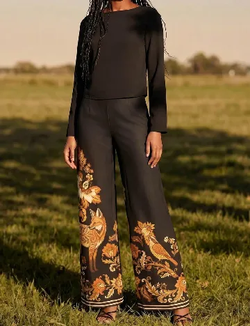 Bluza Cajuni, negru