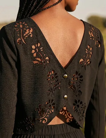 Bluza Cajuni, negru