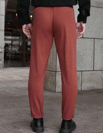 Pantaloni SHEIN, grena