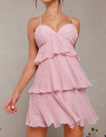Rochie scurta SHEIN, roz