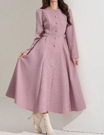 Rochie lunga SHEIN, roz