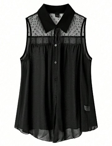Bluza SHEIN CURVE, negru