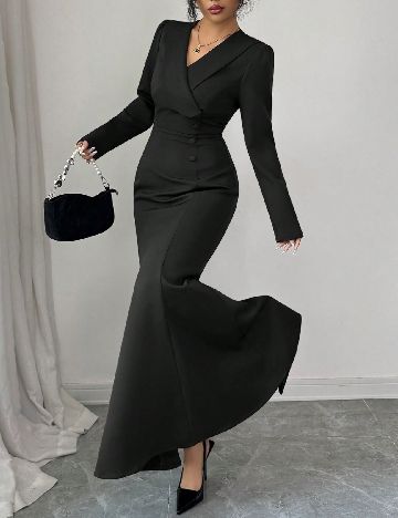 Rochie lunga SHEIN, negru
