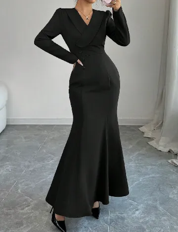 Rochie lunga SHEIN, negru
