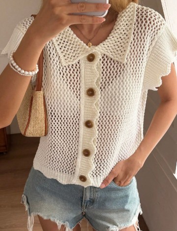 Bluza Dazy, ecru