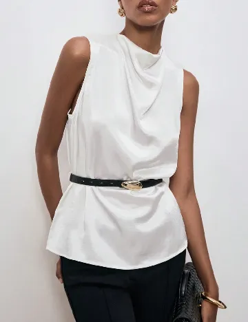 Bluza SHEIN, ecru