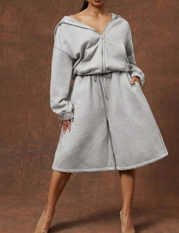 Pantaloni scurti SHEIN, gri