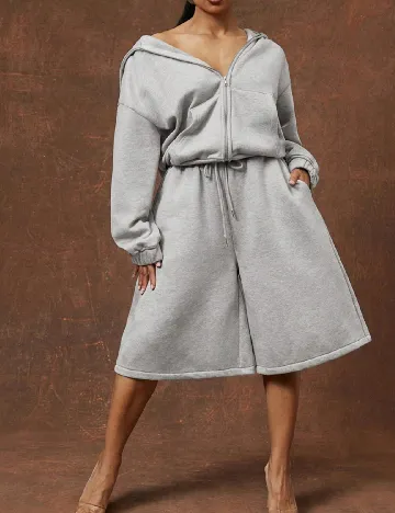 Pantaloni scurti SHEIN, gri