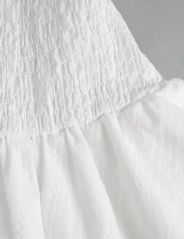 Rochie scurta SHEIN, alb