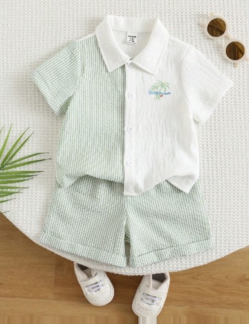 Compleu Shein Kids, verde