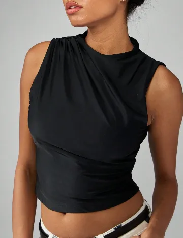 Top Missguided, negru