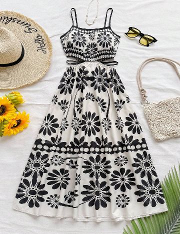 Rochie lunga SHEIN, alb