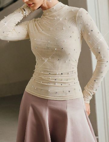 Bluza Anewsta, crem