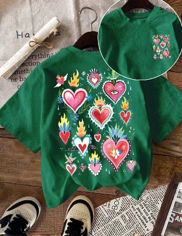 Tricou SHEIN, verde