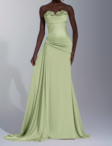 Rochie lunga SHEIN, verde