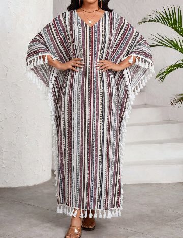 Rochie lunga SHEIN CURVE, mix culori